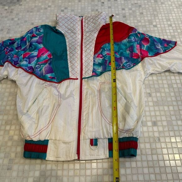 Vintage 80s 90s Cream White Two Piece Jumpsuit - Picture 15 of 16